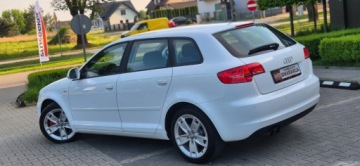 Audi A3 8P Hatchback 3d 1.8 TFSI 160KM 2011 Audi A3 Sportback 1.8T 160ps Quattro Sline 184tys km nowy rozrząd Serwis!, zdjęcie 37