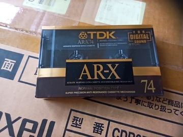 TDK AR-X 74 NOWA Japan 1szt 1989/90r