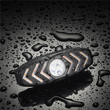 ВЕЛОСИПЕДНЫЕ ПОВОРОТЫ ЗАДНИЕ СИГНАЛЫ СВЕТОДИОДНЫЕ МИГАЛКИ ЗАДНИЙ ФОНАРЬ + ПУЛЬТ ДИСТАНЦИОННОГО УПРАВЛЕНИЯ