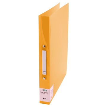 Segregator A4 3,5cm 2ringi PP plastikowy półtwardy transparętny D.RECT