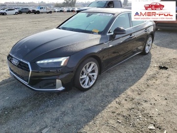 Audi A5 F5 2022 Audi a5 2022, 2.0L, 4x4, PREMIUM PLUS, od ubezpieczalni 2.0 Benzyna 201KM