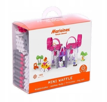 Klocki Mini Wafle Księżniczka 185 ele. Marioinex