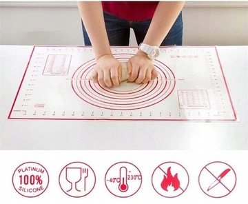 Силиконовый мат мат 60x40 см.