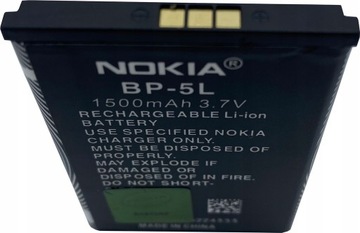 NOKIA BP-5L 1500 мАч Аккумулятор Оригинальный НОВЫЙ