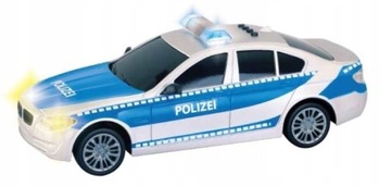 Auto radiowóz policja skala światło dźwięk 1:18