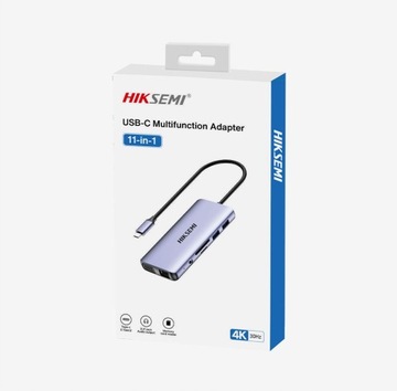 Adapter USB-C – LAN VGA USB Audio DS11 HIKSEMI
