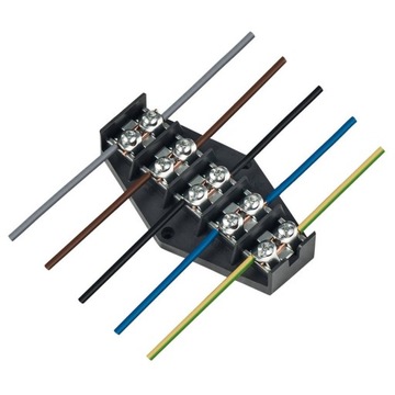 PŁYTKA ROZGAŁĘŹNA LISTWA ZACISKOWA 5x16 mm²