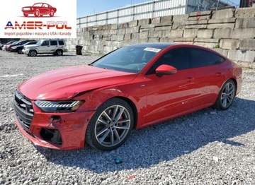 Audi A7 C8 2023 Audi A7 Sportback Premium Plus S-Line 2023 3.0l 3.0 Benzyna 335KM