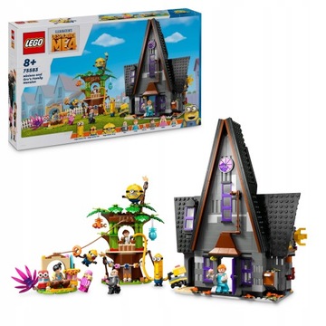 LEGO Гадкий Я 4 Миньоны Грю и семейный особняк миньонов 75583