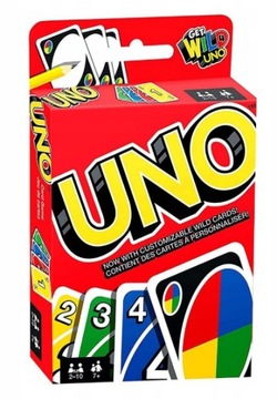 UNO CARDS PARTY CARD ИГРА 7+ Mattel