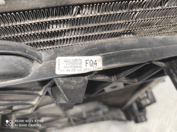 CHLADIČE CHLADIČ VODY INTERCOOLER VENTILÁTOR FIAT PUNTO 1.3 M-JET