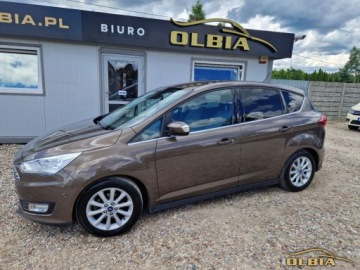 Ford C-MAX II Grand C-MAX Facelifting 1.0 EcoBoost 125KM 2018 Ford C-MAX Led Titanium Zadbany Benzyna 125KM, zdjęcie 2