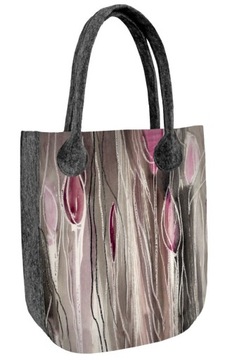 Torebka BERTONI City - Tulipany