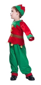 Kostium świąteczny dla dzieci kostium elfa