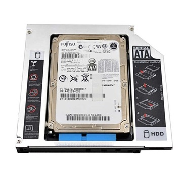 КАРМАН ДЛЯ ВТОРОГО ДИСКА 2.5 HDD SSD SATA 9.5