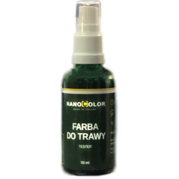 MINERAŁY DO TRAWY farba ZIELONA TRAWA tester