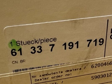 KLAKSON SIGNÁL ZVUKOVÝ BMW E89 Z4 61337191719