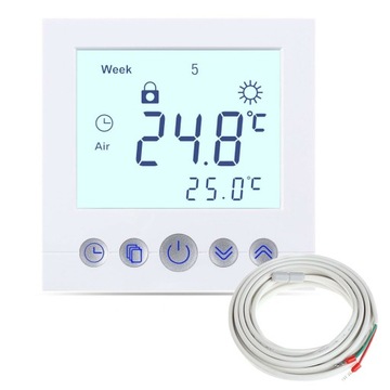 TERMOSTAT Termoregulator podłogówki programowalny