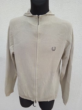 МУЖСКОЙ ТРИКОТАЖНЫЙ ДЖЕМПЕР С КАПЮШОНОМ S FRED PERRY