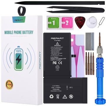 Bateria REPART do iPhone XS Max większa pojemność