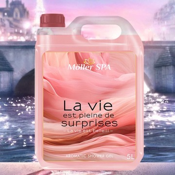 LA VIE EST PLEINE - ГЕЛЬ ДЛЯ ДУША LA VIE EST BELLE С ПАРФЮМНЫМ ЗАПАХОМ 5л