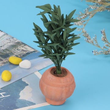 1:12 miniaturowy domek dla lalek roślina Bonsai