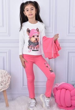 СПОРТИВНЫЙ КОСТЮМ УТЕПЛЕННЫЙ Комплект спортивного костюма из трех предметов 116 / 5-6