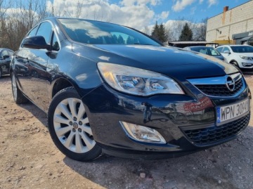 Opel Astra J Hatchback 5d 1.4 Turbo ECOTEC 120KM 2012 Opel Astra J 1.4 120 KM B+GAZ półskóry nawigacja alu climatronic gwarancja, zdjęcie 3