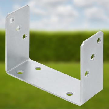 БОЛТОВАЯ П-ОБРАЗНАЯ БАЛКА ОСНОВАНИЕ КОЛОННЫ АНКЕРНЫЙ КРОНШТЕЙН ДЛЯ БЕТОННОЙ СТЕНЫ 160 мм