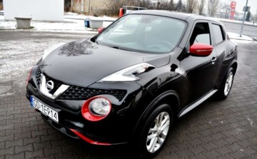 Nissan Juke I SUV Facelifting 1.6i (Euro 6) 117KM 2017 Nissan Juke Polski Salon, Maly przebieg, Bardzo zadbany, Automat 1.6 117KM