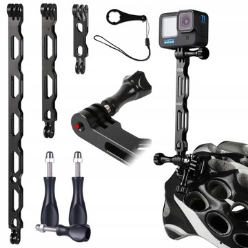 Aluminiowe Przegub Ramiona Przedłużki Zestaw Akcesoriów do GoPro DJI Insta