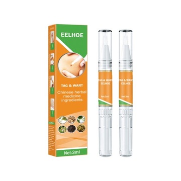 Oryginalny długopis do samodzielnego usuwania brodawek 3ml*2