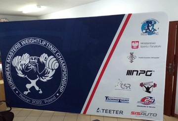 Текстильная рекламная стена 400х230см Print Design, односторонняя