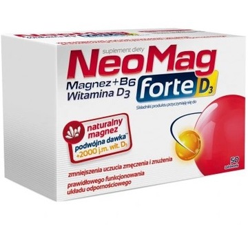 NeoMag forte D3 - 50 tabl.