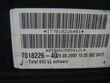 BMW E65 E66 KONZOLA DESKA 7018226