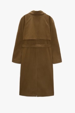 ZARA PŁASZCZ MĘSKI L-XL TRENCZ OVERSIZE