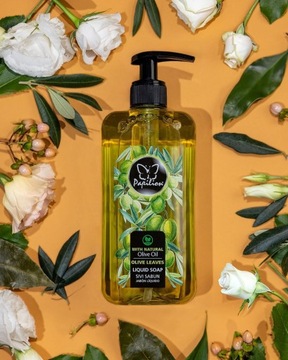 PAPILION OLIVE LEAVES MYDŁO W PŁYNIE LISTKI OLIWNE 400 ml