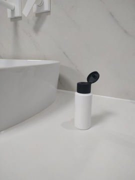 БУТЫЛКА ECO HDPE 50мл FLIP TOP БЕЛАЯ МАТОВАЯ ХИТ