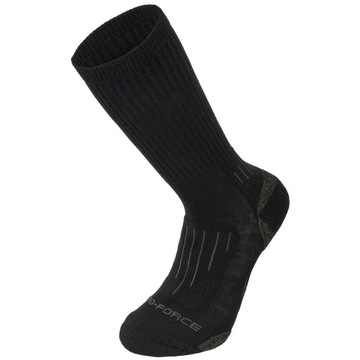 Skarpety skarpetki długie za kostkę Highlander Crusader socks Czarne L