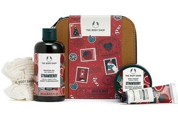 THE BODY SHOP Zestaw kosmetyków Truskawka Prezent STRAWBERRY SET