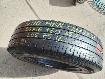 5X120 KOLO REZERVY 16C 16 VW CRAFTER 2 II MAN TGE 205/75R16C LEGNICA