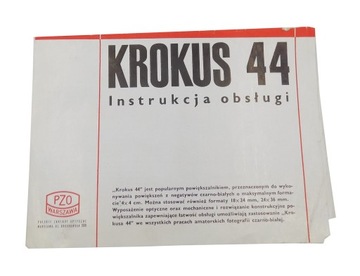 KROKUS 44 instrukcja obsługi