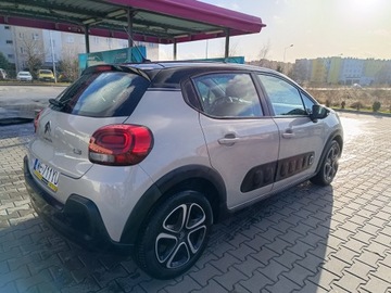 Citroen C3 III Hatchback 1.2 PureTech 82KM 2019 Citroen C3 III 1.2 PureTech SHINE I rej 04.2020 JAK NOWY, zdjęcie 18