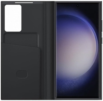 ОРИГИНАЛЬНЫЙ ЧЕХОЛ-БУМАЖНИК SMART VIEW ДЛЯ GALAXY S23 ULTRA С КРЫШКОЙ