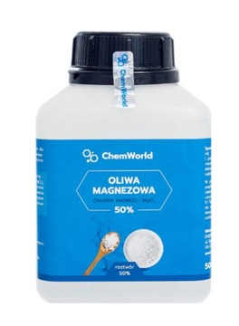 ChemWord Oliwa Magnezowa 50% chlorek 500 ml Niebi