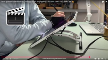 ЭКРАН Графический планшет BOSTO BT-19HDT(M) С СЕНСОРНЫМ УПРАВЛЕНИЕМ, ЖК-дисплей 1920x1080