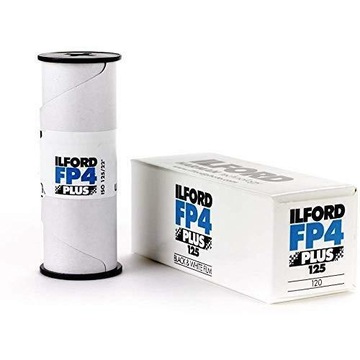 Ilford FP4 czarno-biała klisza do odbitek 120 6 cm