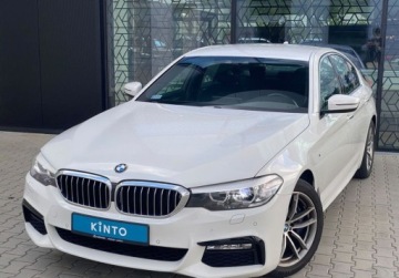 BMW Seria 5 G30-G31 Limuzyna 530i 252KM 2017 BMW Seria 5 Seria 5 530i Sport-Aut Vat Marza Salon PL 2.0 Benzyna, zdjęcie 9