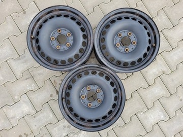 FELGA STALOWA 15 5x112 6J ET44 MERCEDES W169 W245 A KLASA B KLASA