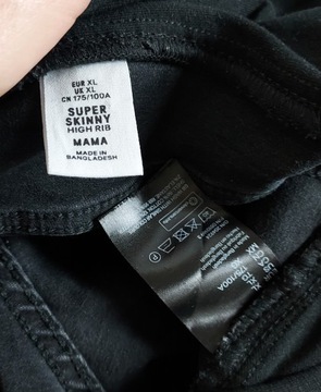 Джинсы для беременных H&M MAMA Super Skinny XXL, длина 73 см